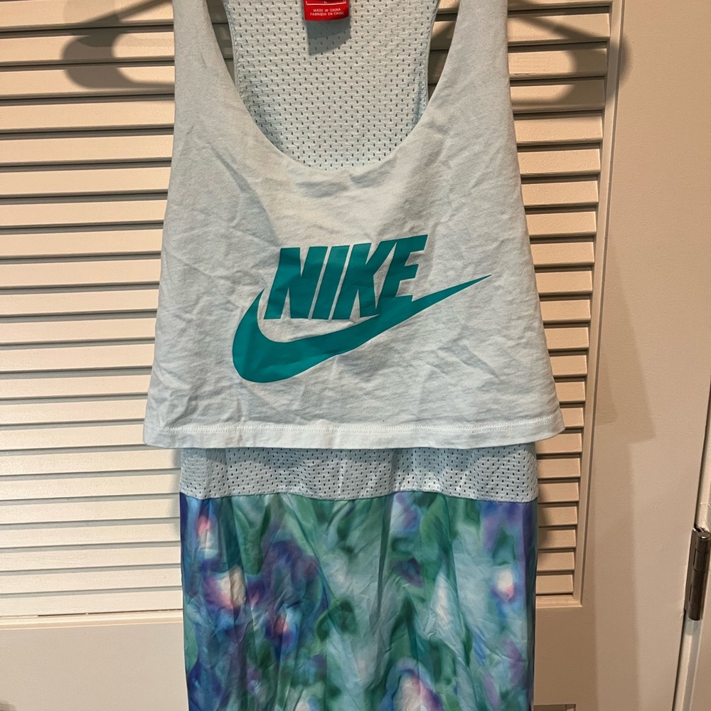 Unique Nike Light Blue Tank Top